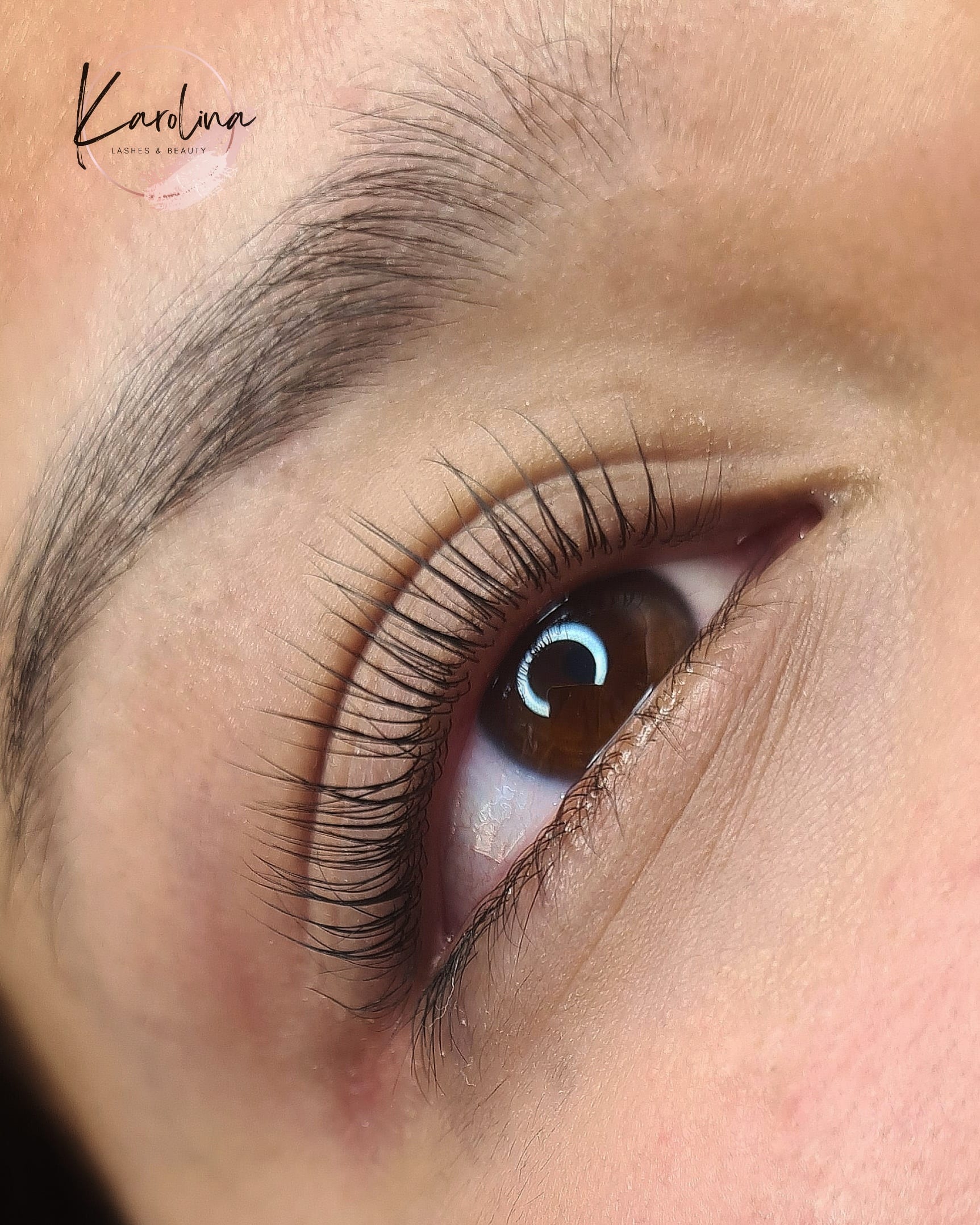 Beautiful eyelash extensions